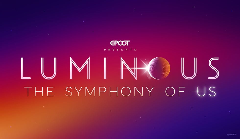 a design of luminous the symphony of us for epcot's new fireworks show at walt disney world
