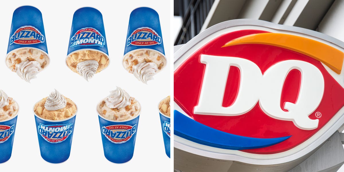 Dairy Queen Is Bringing Back the Pumpkin and Apple Pie Blizzards