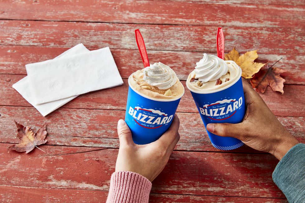 Dairy Queen Released Its New Fall Flavors Pumpkin Pie Blizzard 2021