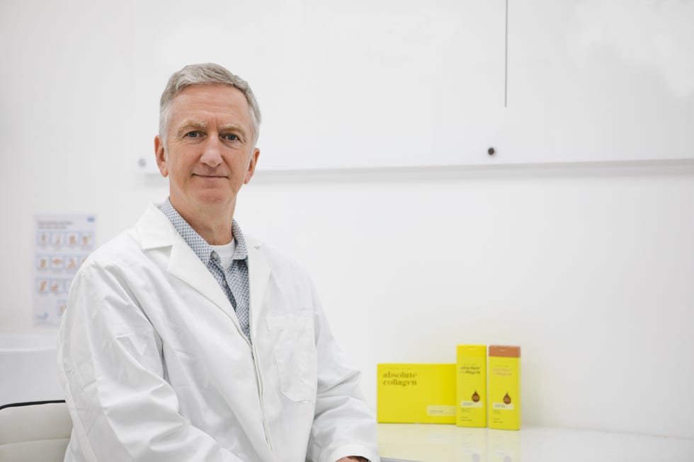 absolute collagen's senior scientist dr dave reilly talked to gh about the brand's trial results