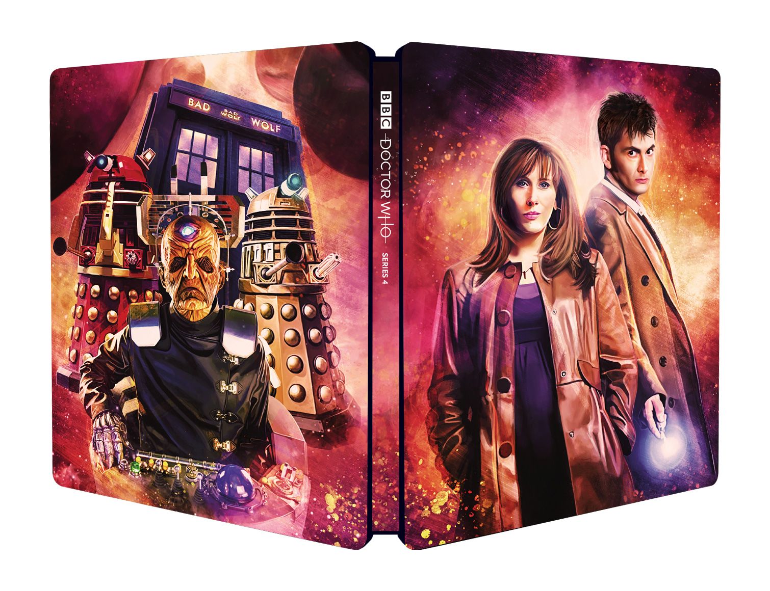 Doctor Who series 4 with David Tennant getting Blu-ray Steelbook