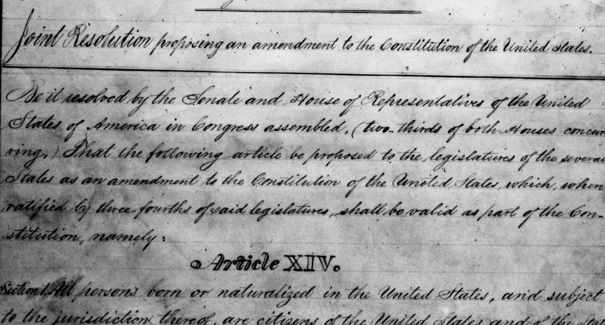 14th amendment to us constitution