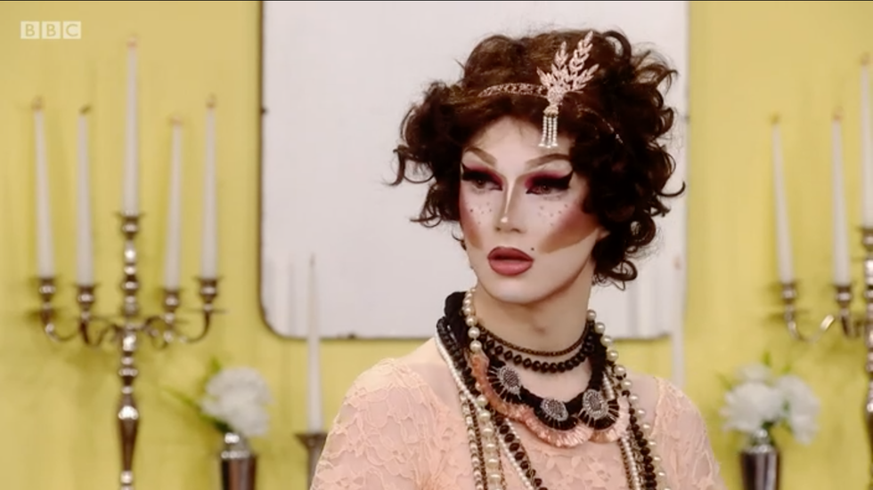 Drag Race UK's eliminated star accidentally impersonates US queen