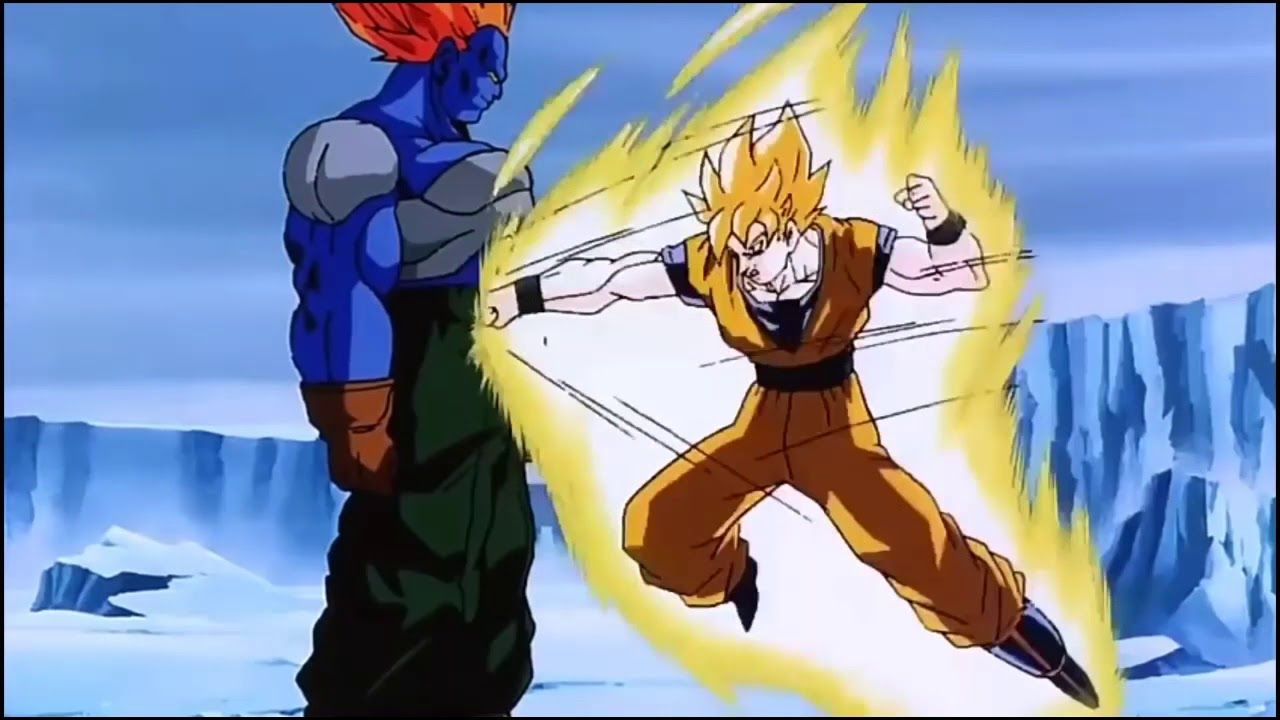 Película 11 / Dragon Ball Z La Pelea De Los 3 Saiyajin 👊🏻💥 2/2  Goku y  Trunks se enfrentan a los androides cuando pronto aparece otro androide: el  Androide 13. Éste