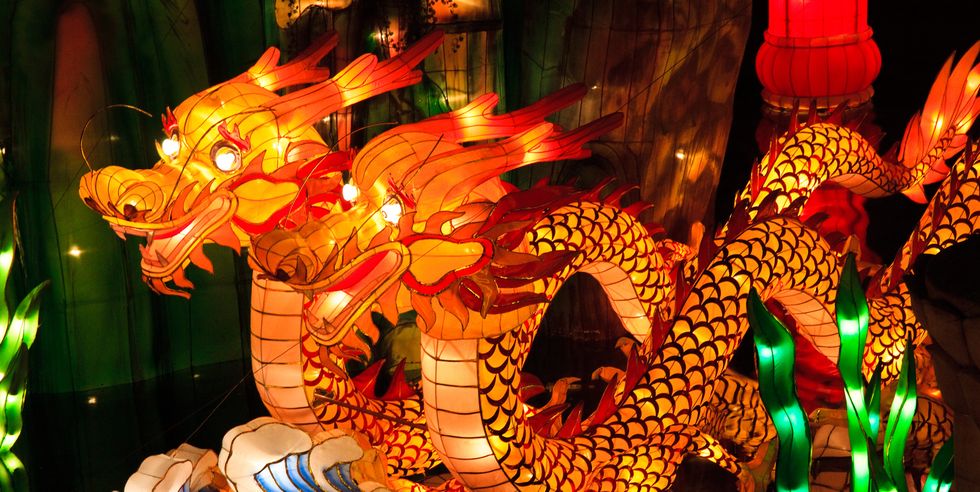 dragon lanterns