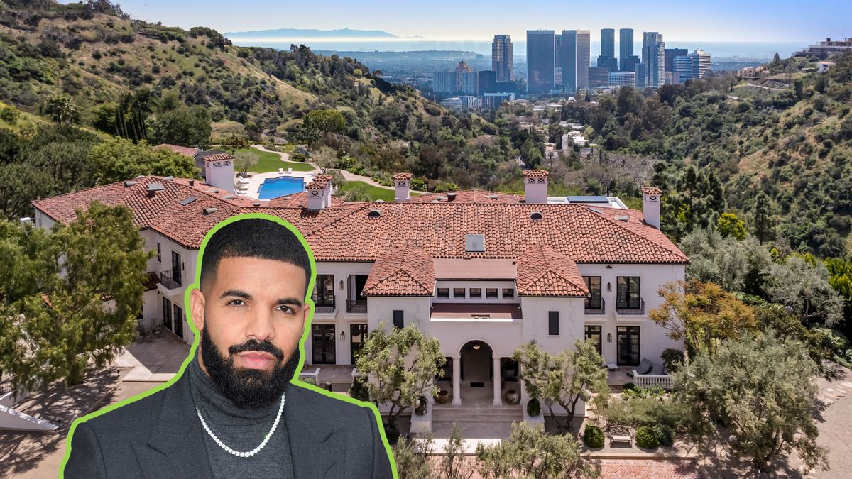 Drake Lists Beverly Hills Hacienda for $88 Million