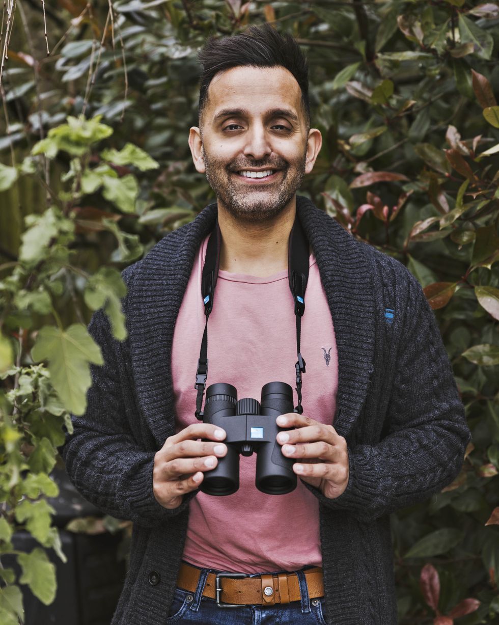 dr amir khan, country living, may 2023 photography by joanne crawford nature birds