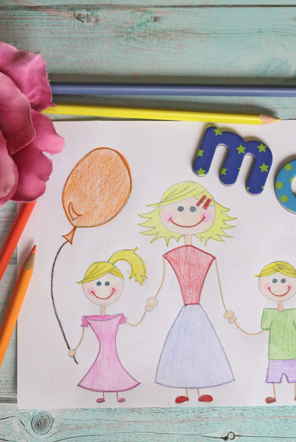 draw a picture for mother's day