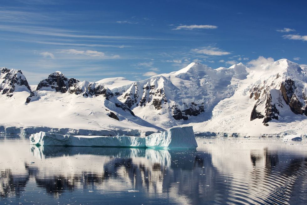 the gerlache strait separating the palmer archipelago from the antarctic peninsular off anvers island the antarctic peninsular is one of the fastest warming areas of the planet