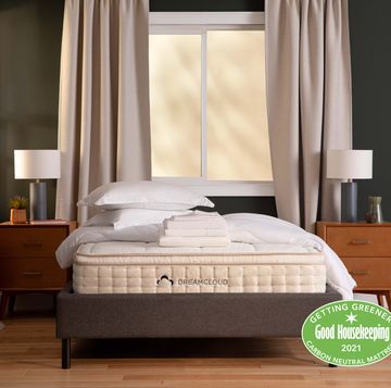 dreamcloud getting greener, carbon neutral mattress, good housekeeping