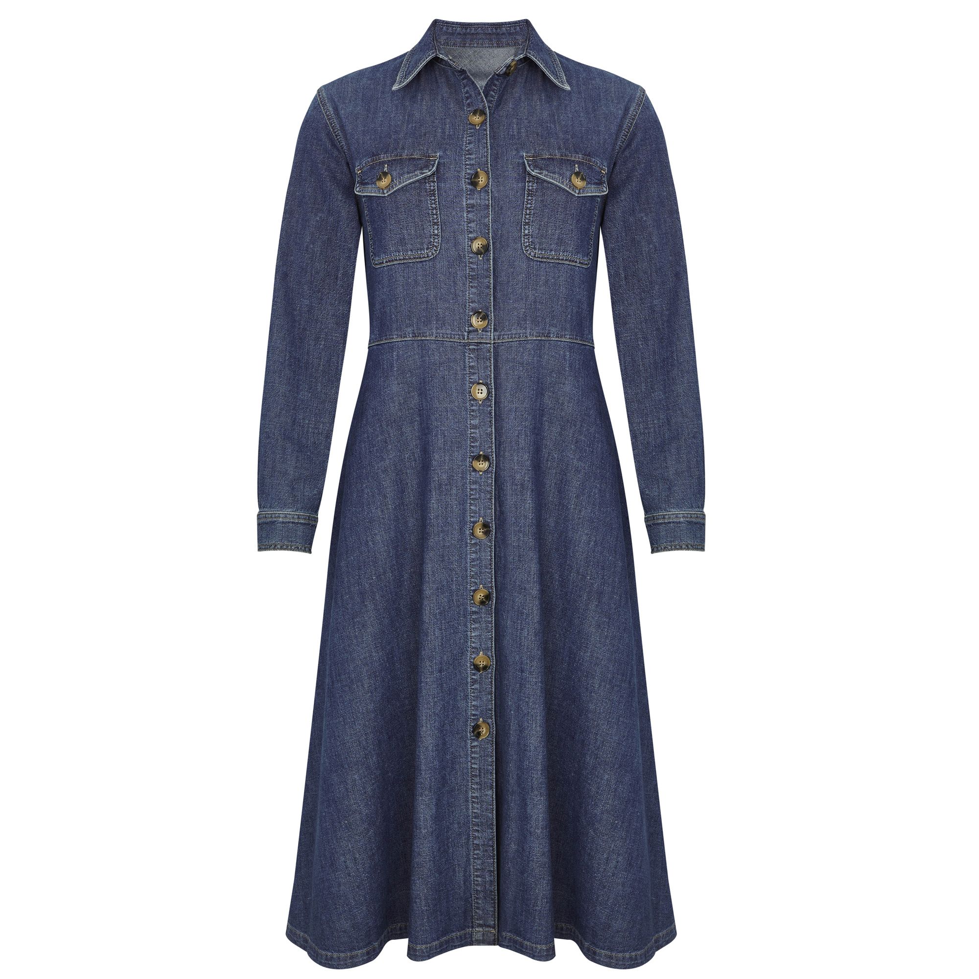 M&s denim dress holly best sale