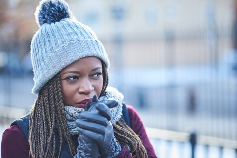 winter health myths - You lose most of the heat from your body through your head, so you need to wear a hat