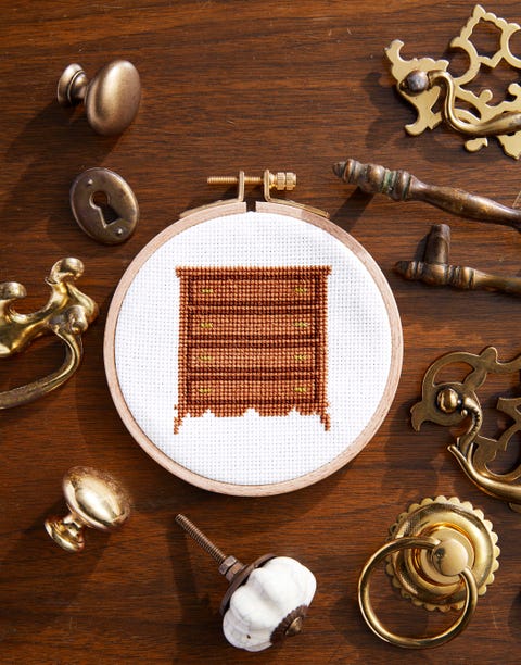 dresser cross stitch pattern