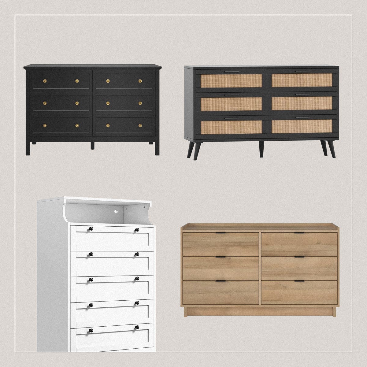 7 Dressers Under $250 That Are Shockingly Stylish