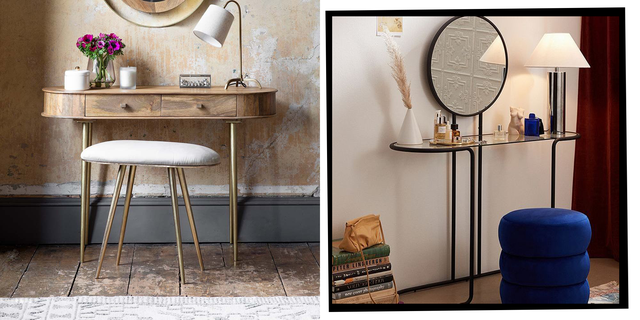 If you need a vanity unit or small dressing table in your bedroom