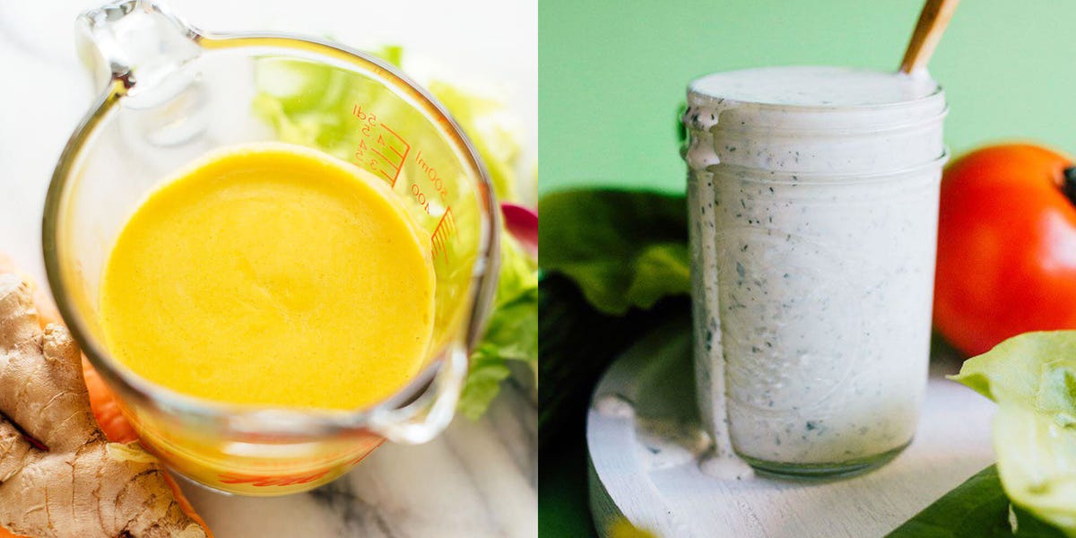 Easy Vegan Green Goddess Dressing - Cotter Crunch