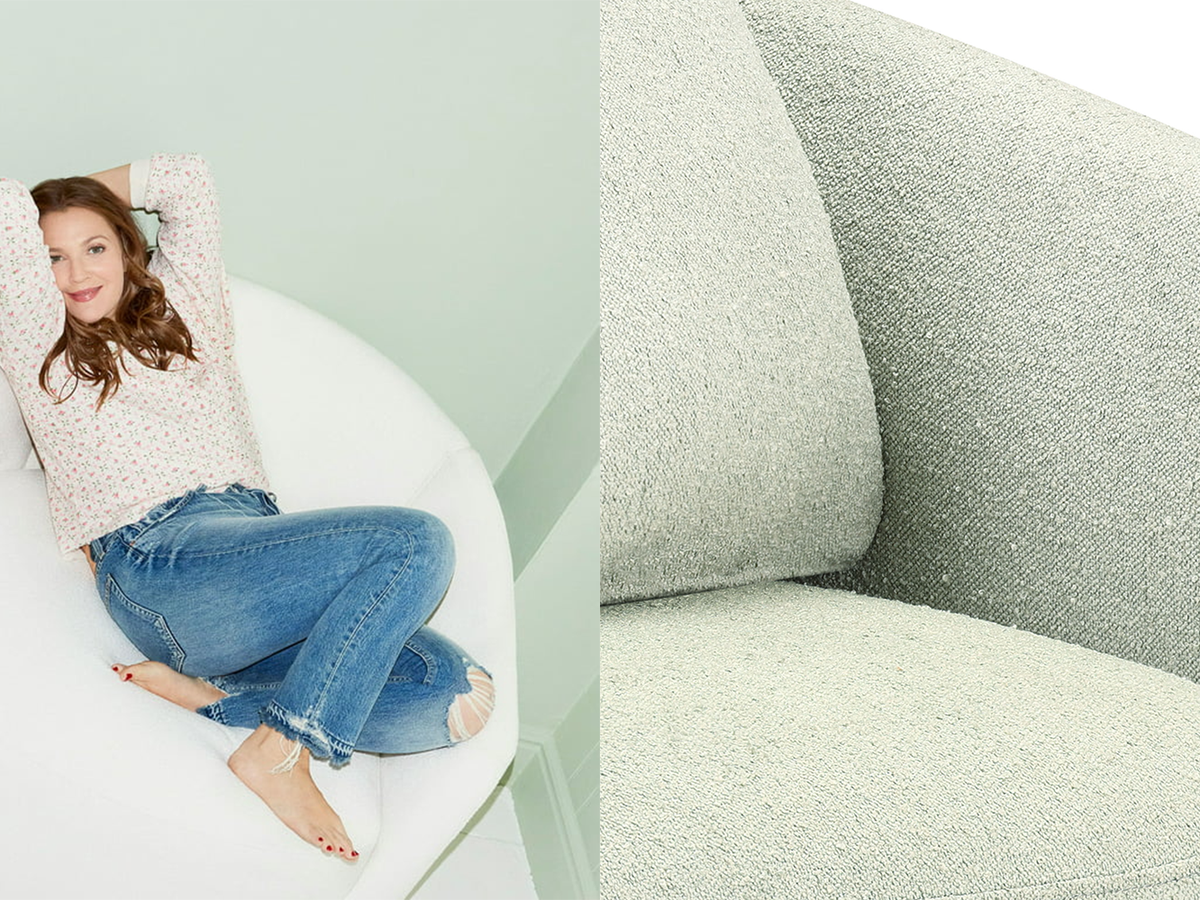 Drew Barrymore's Bouclé Chair Is 17% Off at Walmart Right Now