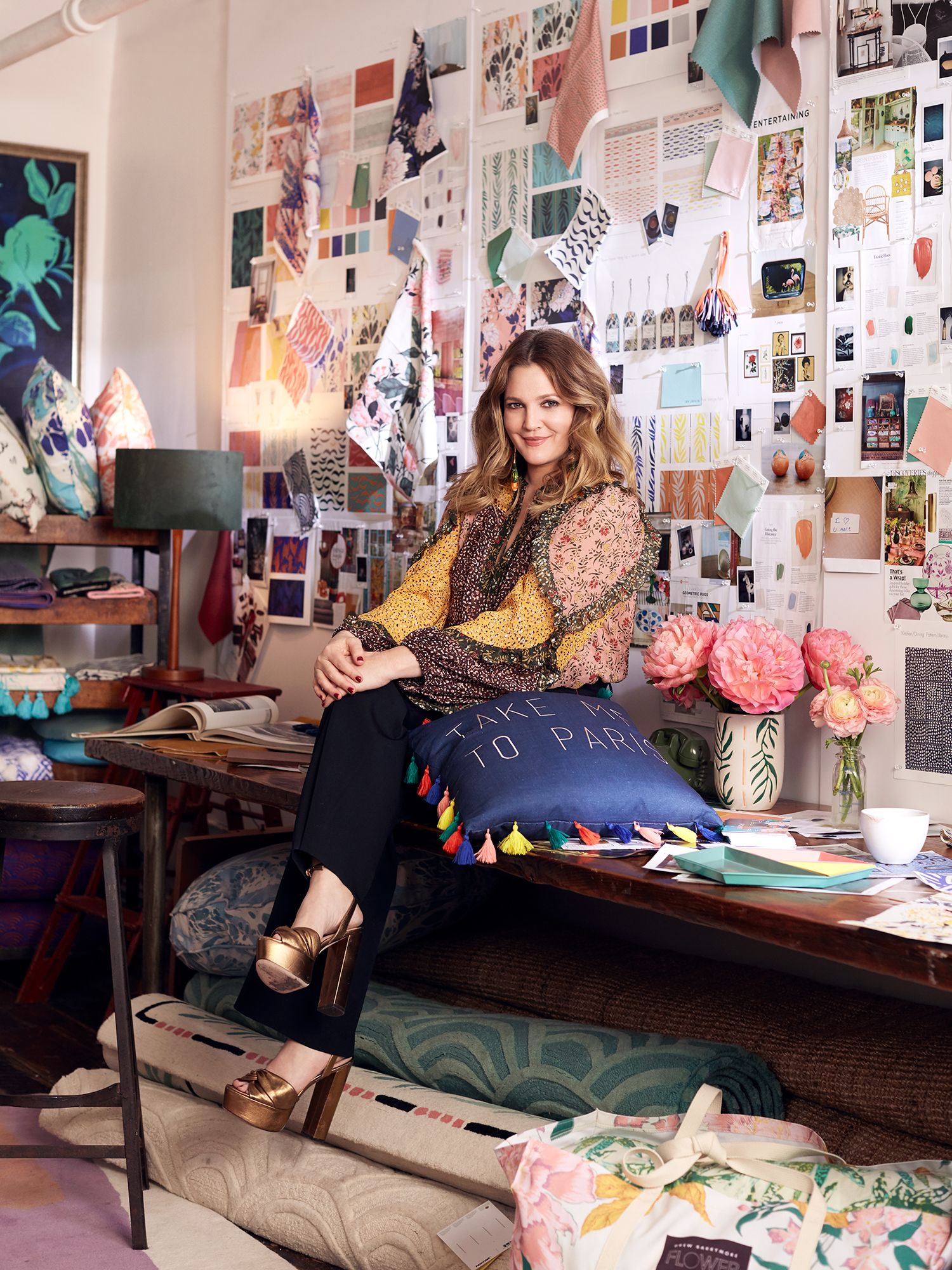 Why Women Everywhere Love Decorating With Drew Barrymore's Flower Home