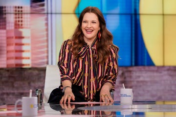 new york   may 11 drew barrymore willl join cbs this morning co hosts gayle king and anthony mason as guest host on may 17th and 18th while tony dokoupil is on parental leave, live from the broadcast center in ny pictured drew barrymore photo by michele crowecbs via getty images