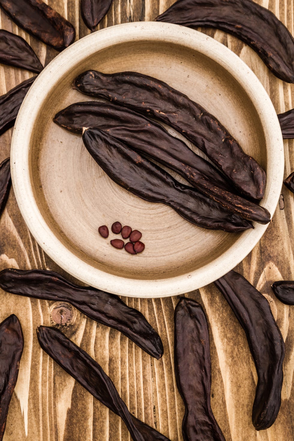 Dried Carob Pods, Ceratonia Siliqua