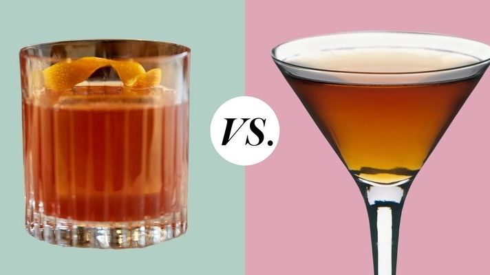 Old Fashioned Manhattan - Difference Between Old Fashioned and