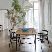 drop leaf table in dining room