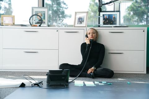the dropout    in the wake of the wall street journal article, elizabeth and sunny face a reckoning elizabeth holmes amanda seyfried, shown photo by beth dubberhulu