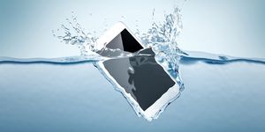 dropped phone in water