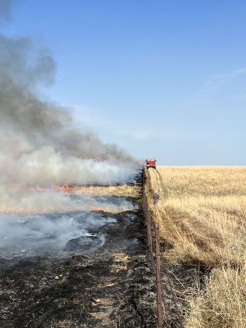 flames on the drummond ranch