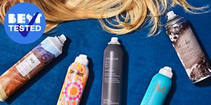 best tested blonde hair with dry shampoo bottles