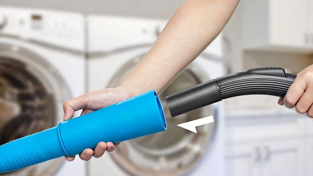 The Holikme Vacuum Attachment Removes So Much Built-Up Dryer Lint