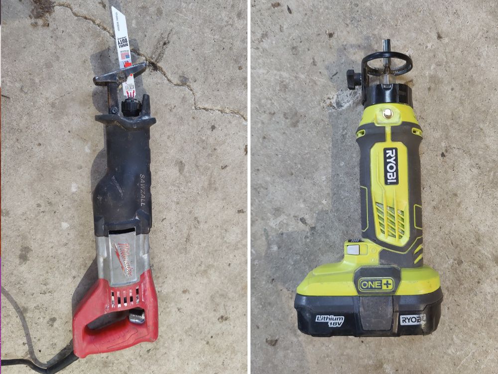 Ryobi deals drywall saw