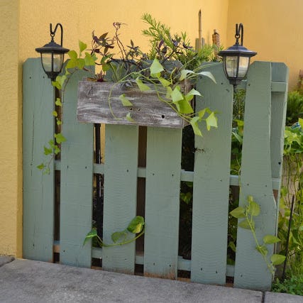 pallet garden best fence ideas