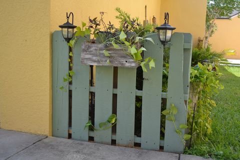 pallet garden best fence ideas