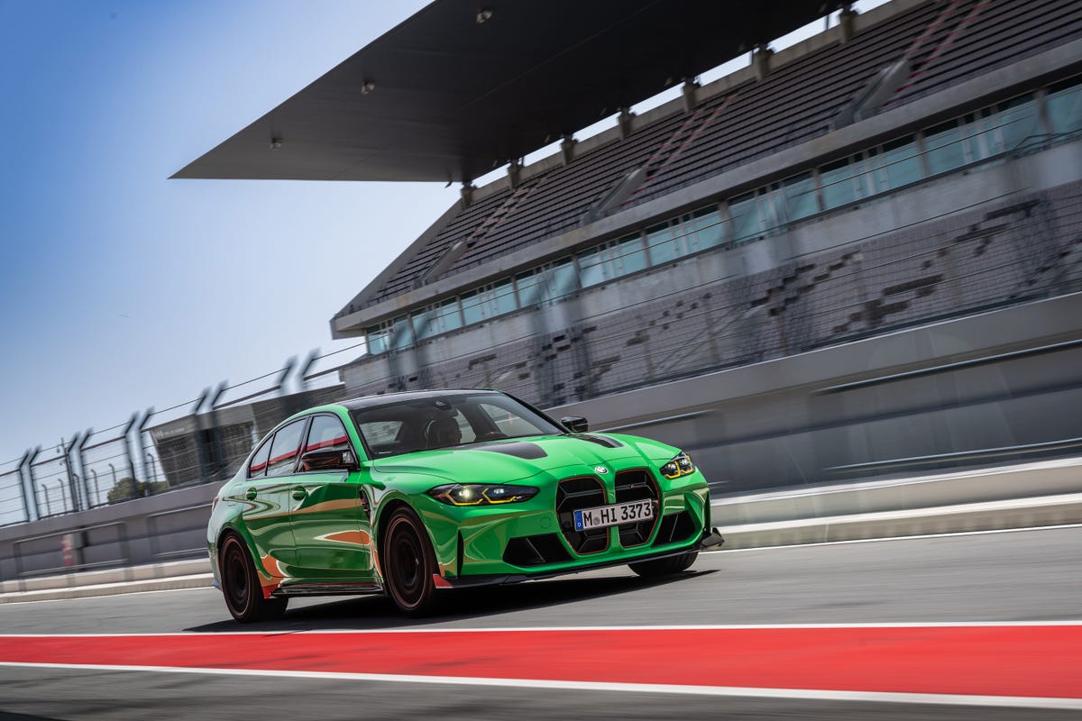 2024 BMW M3 CS Is an M4 CSL With More Seats and AWD