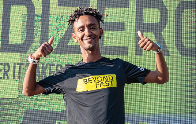 yeman crippa campione europeo dei 10mila metri verso la maratona con adidas