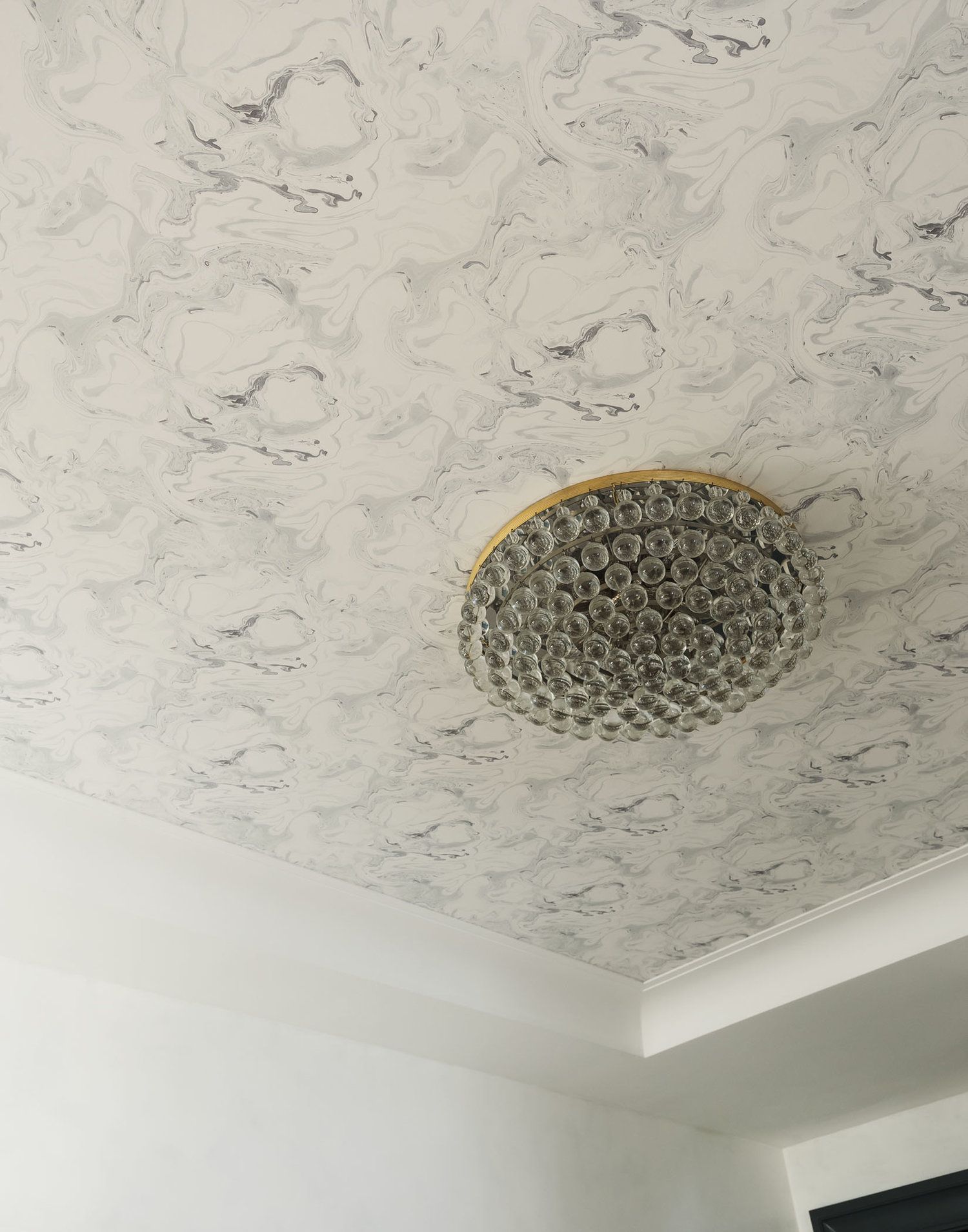 Ceiling Wallpaper Makes a Maximalist Comeback  The New York Times