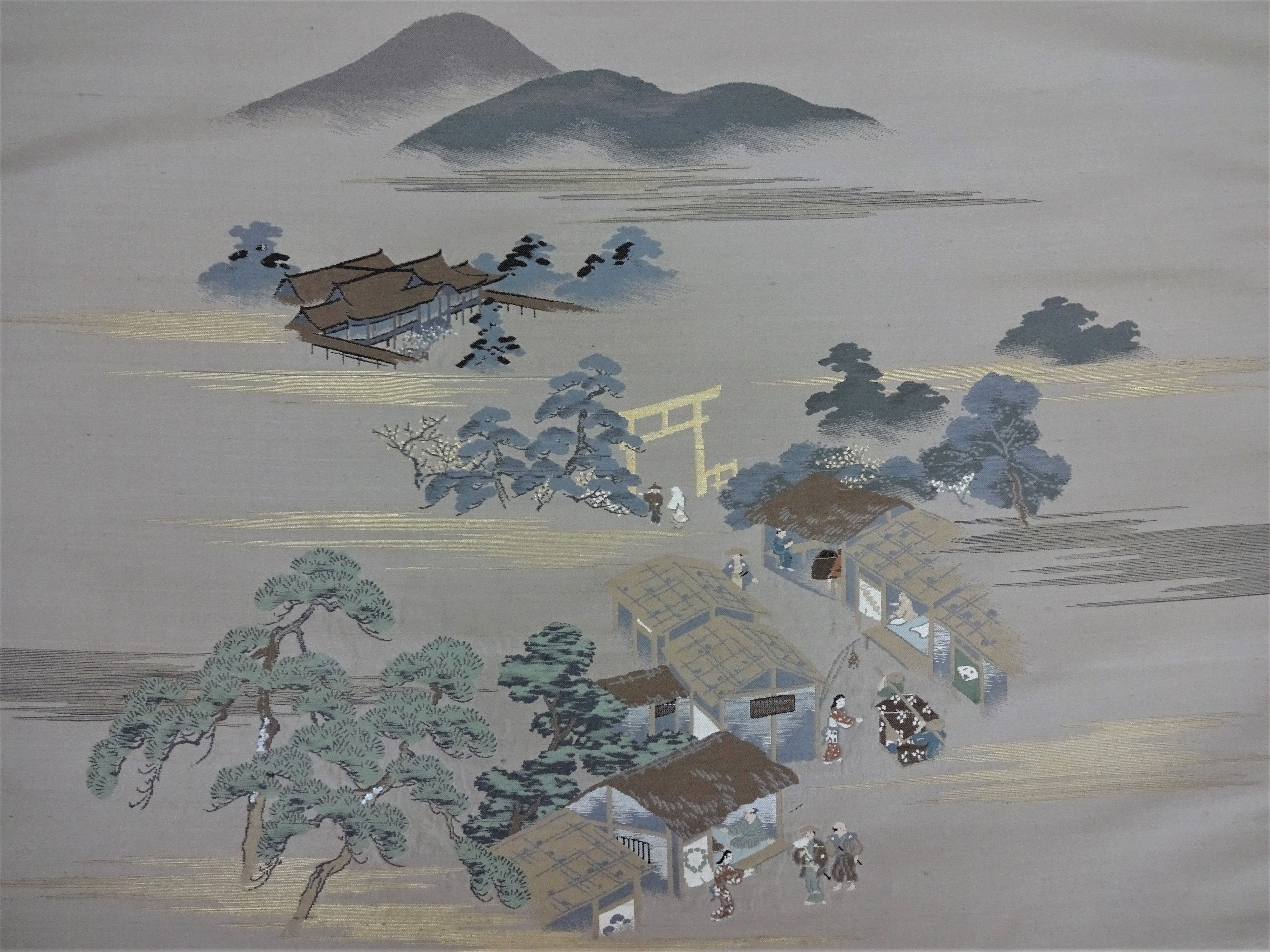 京都 西陣織 染織 絵画