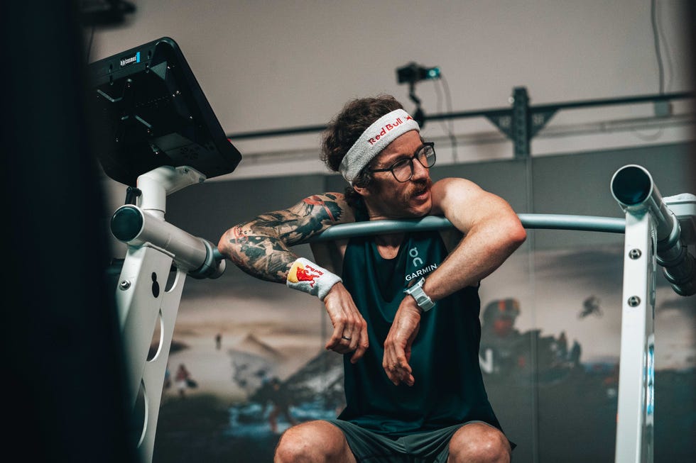 florian neuschwander 100k treadmill record