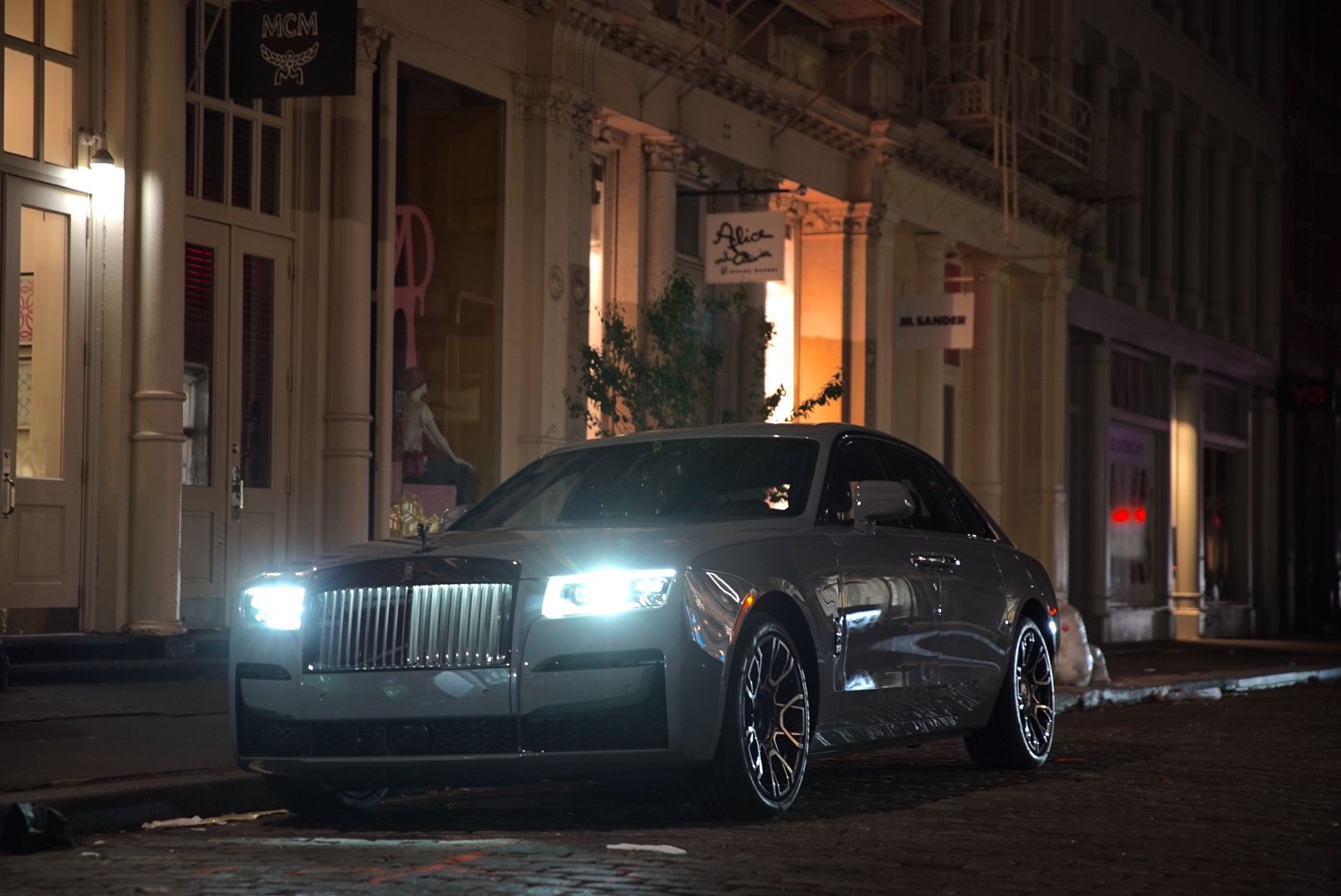 The RollsRoyce Black Badge Ghost is sleek proof that limousines can be  subversive  British GQ