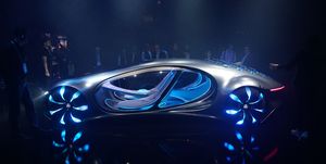 Mercedes' Vision AVTR Concept at CES