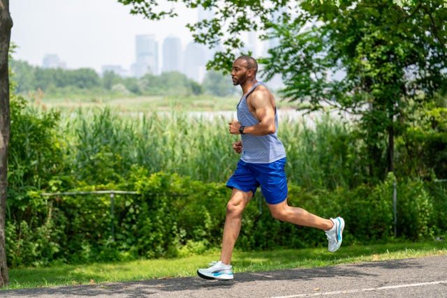 runner in summer