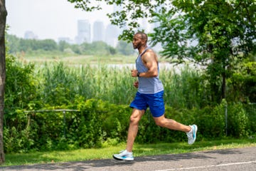runner in summer