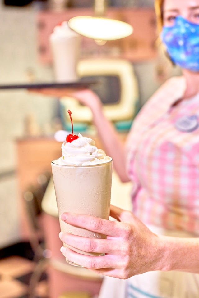 peanut butter and jelly milkshake