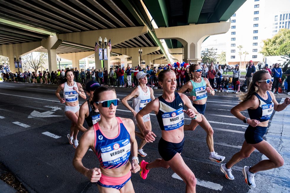 The Best Photos from the 2024 Olympic Marathon Trials