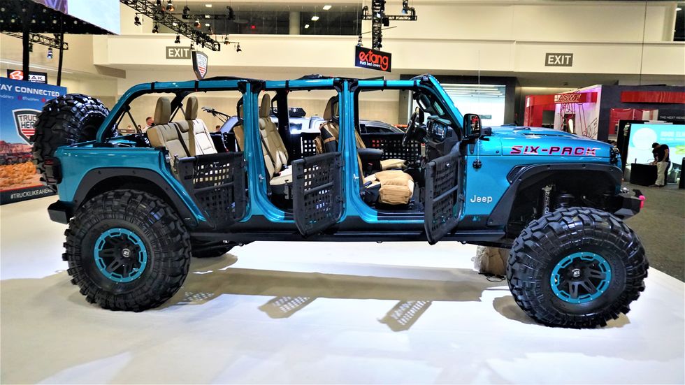 the jamminest jeeps of sema 2021