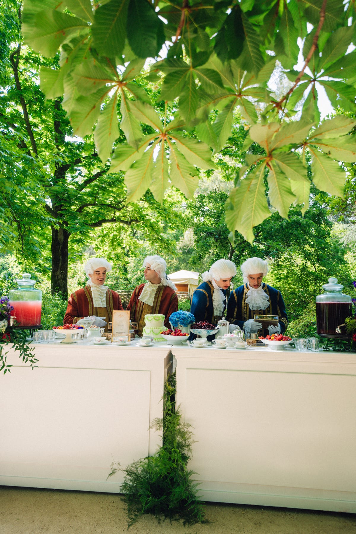 Now you can have tea like the Bridgertons in the Madrid Botanical Garden