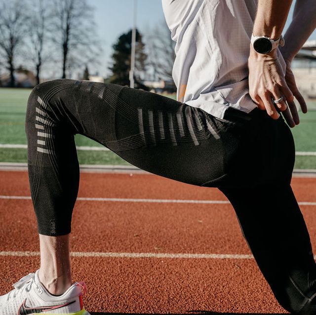 Men Workout Set Compression Shirt and Pants Male Sports Tight Base