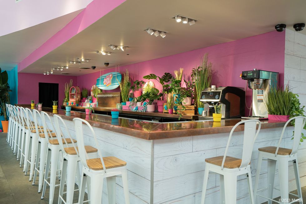 Inside the Barbie Café Pop-Up: Photos of Cocktails, Food, and Decor