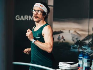 florian neuschwander 100k treadmill record